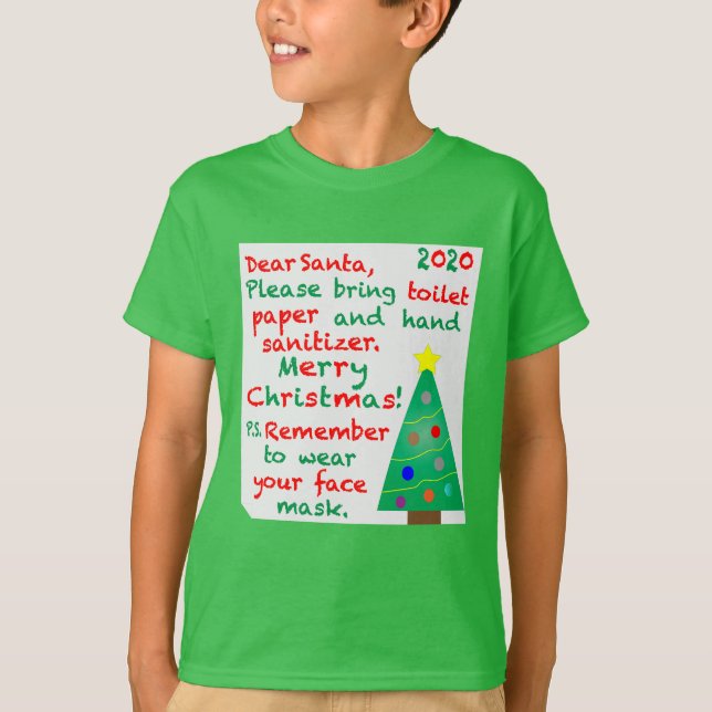 Weihnachten 2020 T-Shirt (Vorderseite)