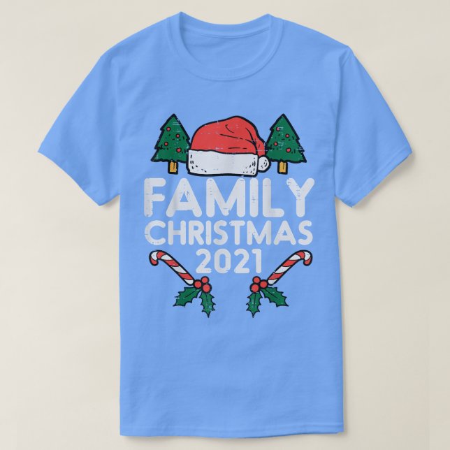 Weihnachten 2021 Weihnachten Weihnachten Weihnacht T-Shirt (Design vorne)
