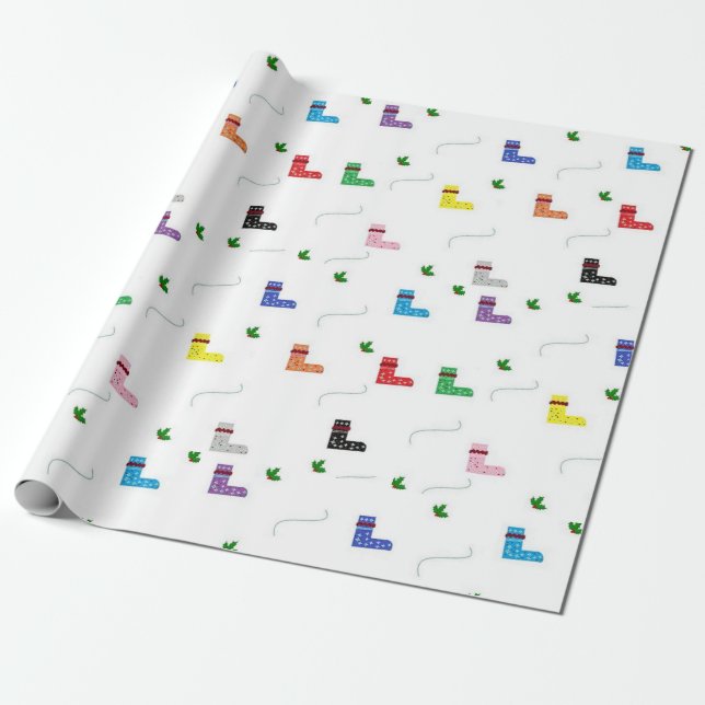 Weihnachten 2022 Designs Geschenkpapier (Ungerollt)