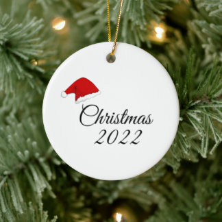 Weihnachten 2022 keramik ornament