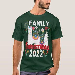 Weihnachten 2022 - Matching s Squad Llama Liebe T-Shirt