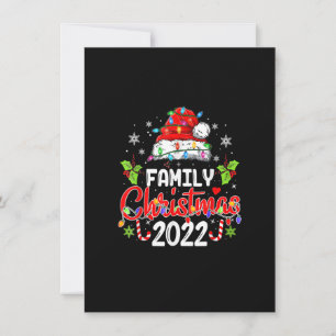 Weihnachten 2022 Shirts Matching Santa Einladung