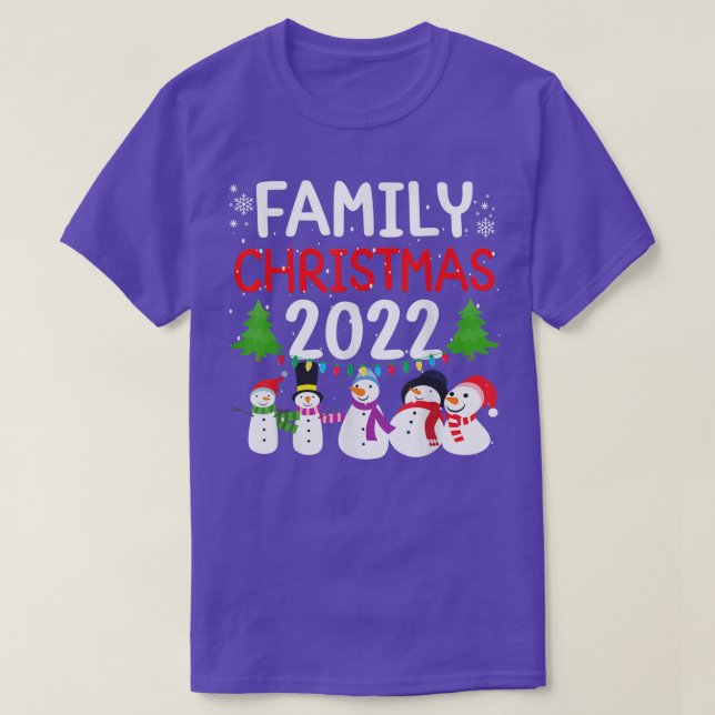 Weihnachten 2022, Weihnachtsferien P T-Shirt (Design vorne)
