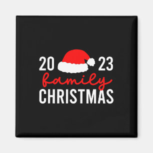 Weihnachten 2023 Familie Pajamas Pjs Magnet