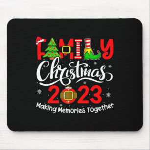 Weihnachten 2023 - Matching Outfits Team Santa Mousepad