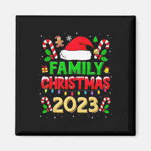 Weihnachten 2023 Shirt für Familien - Matching X Magnet