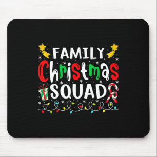 Weihnachten 2023 Weihnachtsmannmütze Crew Spaß Fra Mousepad