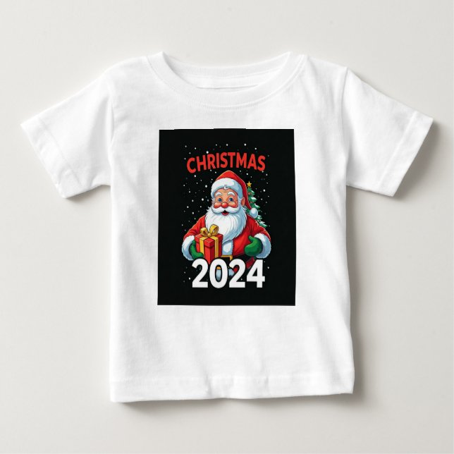 Weihnachten 2024 baby t-shirt (Vorderseite)