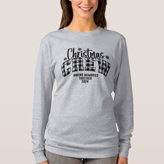 Weihnachten 2024 Erinnerungen T - Shirt (Vorderseite)