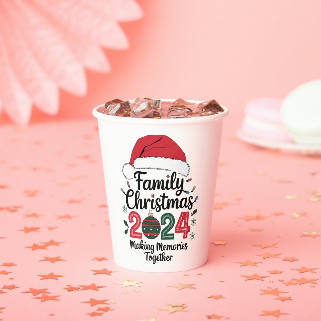 Weihnachten 2024 Erinnerungen zusammenbauen Pappbecher (Insitu)
