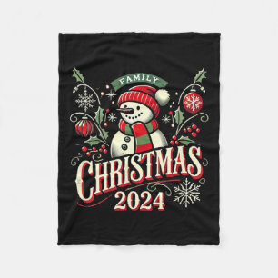 Weihnachten 2024 Familie - Weihnachten 20 Fleecedecke