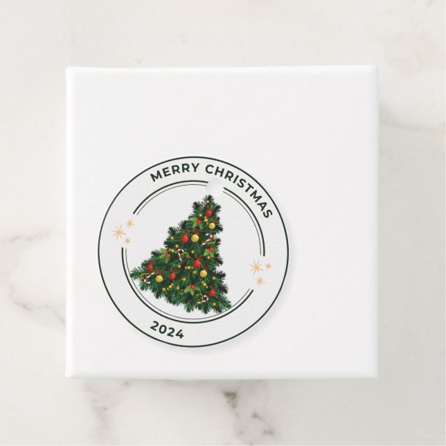 Weihnachten 2024 - Geschenk-Tag Geschenkanhänger (Beispiel)