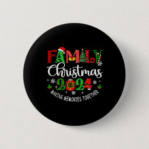 Weihnachten 2024 Matching Outfit Xmas Squad S Button
