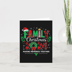 Weihnachten 2024 Weihnachten Crew Weihnachten Fami Karte