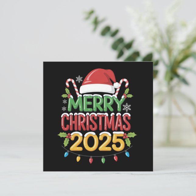 Weihnachten 2025 Crew Gruppe Matching Family (Stehend Vorderseite)