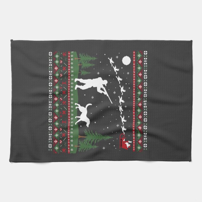 Weihnachten 2025, geschirrtuch (Horizontal)