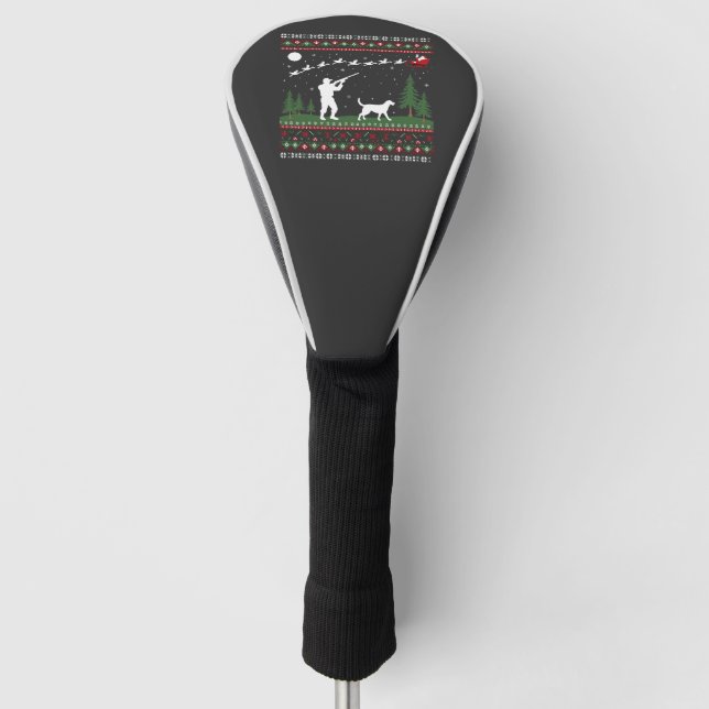 Weihnachten 2025, golf headcover (Vorderseite)