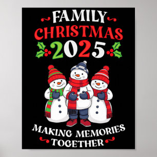 Weihnachten 2025 Matching Group Outfit Kids W Poster