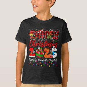 Weihnachten 2025 Xmas Lichter Erinnerungen gemeins T-Shirt