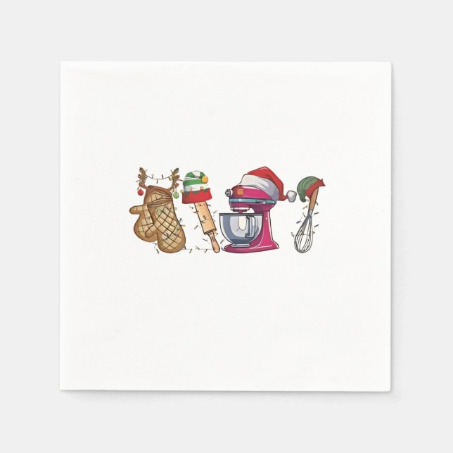 Weihnachten 2026,  serviette (Vorderseite)