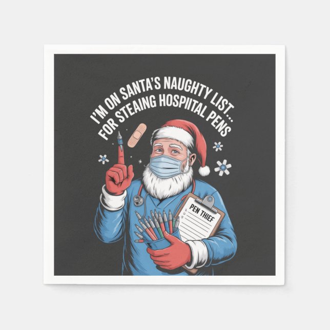 Weihnachten 2026,  serviette (Vorderseite)