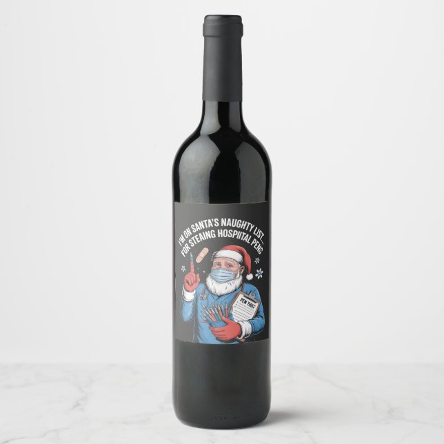 Weihnachten 2026,  weinetikett (Vorderseite)