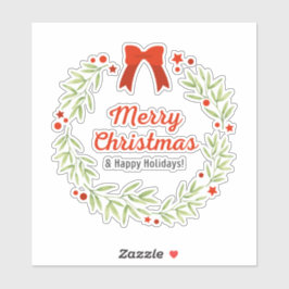 Weihnachten 2 aufkleber