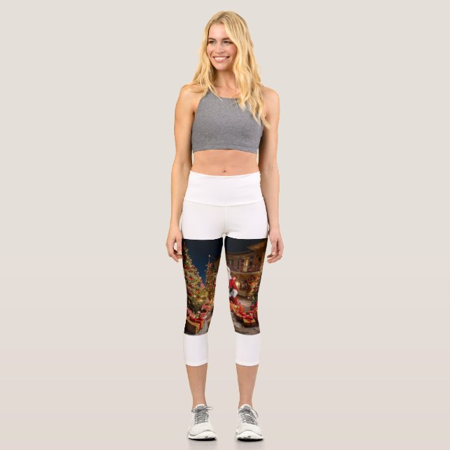 Weihnachten 2. capri leggings (Vorderseite)