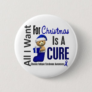 Weihnachten 2 CFS Chronisches Erschöpfungssyndrom Button