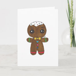 Weihnachten 2 Lebkuchen Weihnachtskarte Dankeskarte