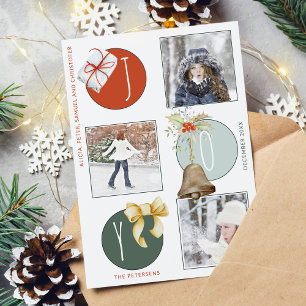 Weihnachten 3 Fotos Spaß farbenfroh