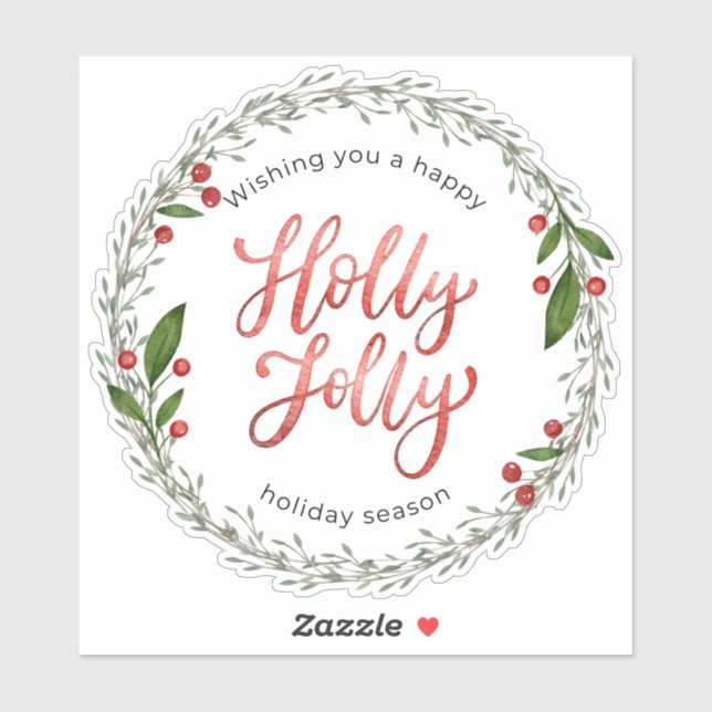 Weihnachten 4 aufkleber (Blatt)