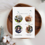 Weihnachten 4 Fotos Jahr in Bildern Silver Folien Feiertagskarte<br><div class="desc">Weihnachten Familie Fotos Jahr in Pictures Silver Foil Holiday Card,  dass Sie einfach Ihre Geschichte Fotos von Meilensteinen,  die während des Jahres passiert hinzufügen können. Ideal für Familien und Freunde,  um mit den Errungenschaften Ihres Lebens bleibe und ihnen eine tolle Feriensaison zu wünschen</div>