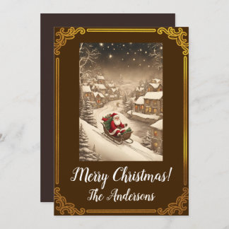 Weihnachten 4 Frohe Weihnachten! Weihnachtskarte Einladung