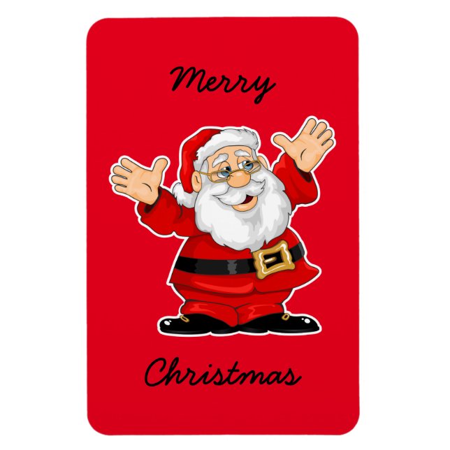 Weihnachten 4"x6" Foto Magnet/Santa Magnet (Vertikal)