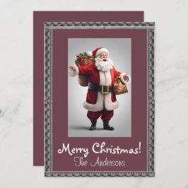 Weihnachten 5 Frohe Weihnachten! Weihnachtskarte Einladung