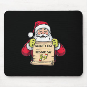Weihnachten 67 Lustiger Santa 67 Sechs Sieben 6 7  Mousepad