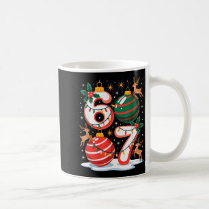 Weihnachten 67 Lustiges Xmas Six Seven Hässlicher  Kaffeetasse