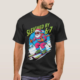Weihnachten 67 Lustiges Xmas Six Seven Hässlicher  T-Shirt