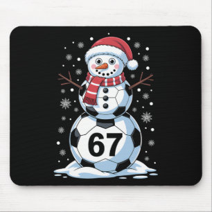 Weihnachten 67 Meme Fußball Schneemann Baum Lustig Mousepad