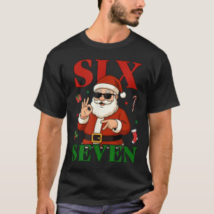 Weihnachten 67 Six Seven Lustiger Gen Z Alpha Slan T-Shirt