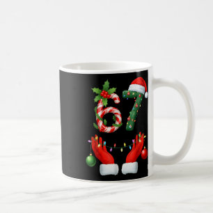 Weihnachten 67 Six Seven Meme Pyjama Feiertage Gen Kaffeetasse