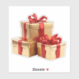 Weihnachten 6 aufkleber