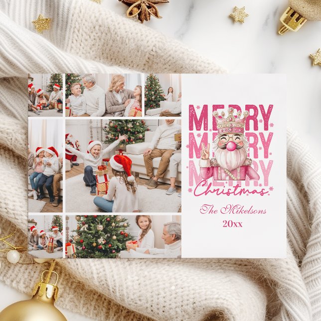  Weihnachten 7 Foto Vintage Rosa Nussknacker  (Von Creator hochgeladen)