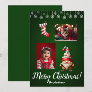 Weihnachten 7 Kind, Frohe Weihnachten! Weihnachtsk Einladung