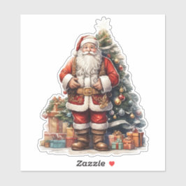 Weihnachten_7 - Vinyl-Sticker nach Maß geschnitten Aufkleber