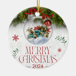 Weihnachten 8 keramik ornament