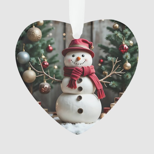 Weihnachten - Akryler Ornament (Vorderseite)