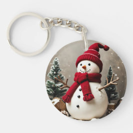 Weihnachten - Akrylkreislauf-Schlüsselanhänger Schlüsselanhänger