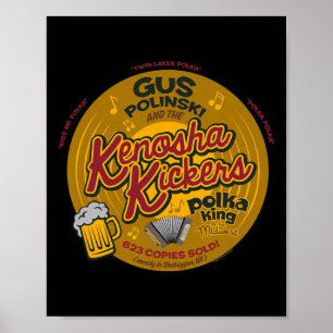 Weihnachten allein Gus Polinski Kenosha Kickers  Poster